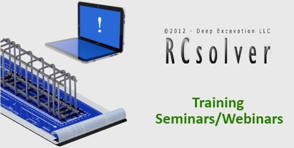 RCsolver training seminars and webinars